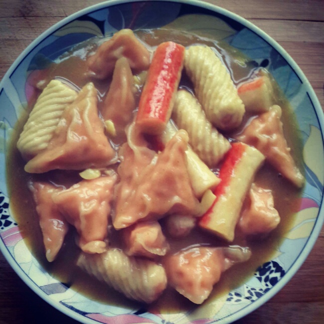咖喱鱼丸