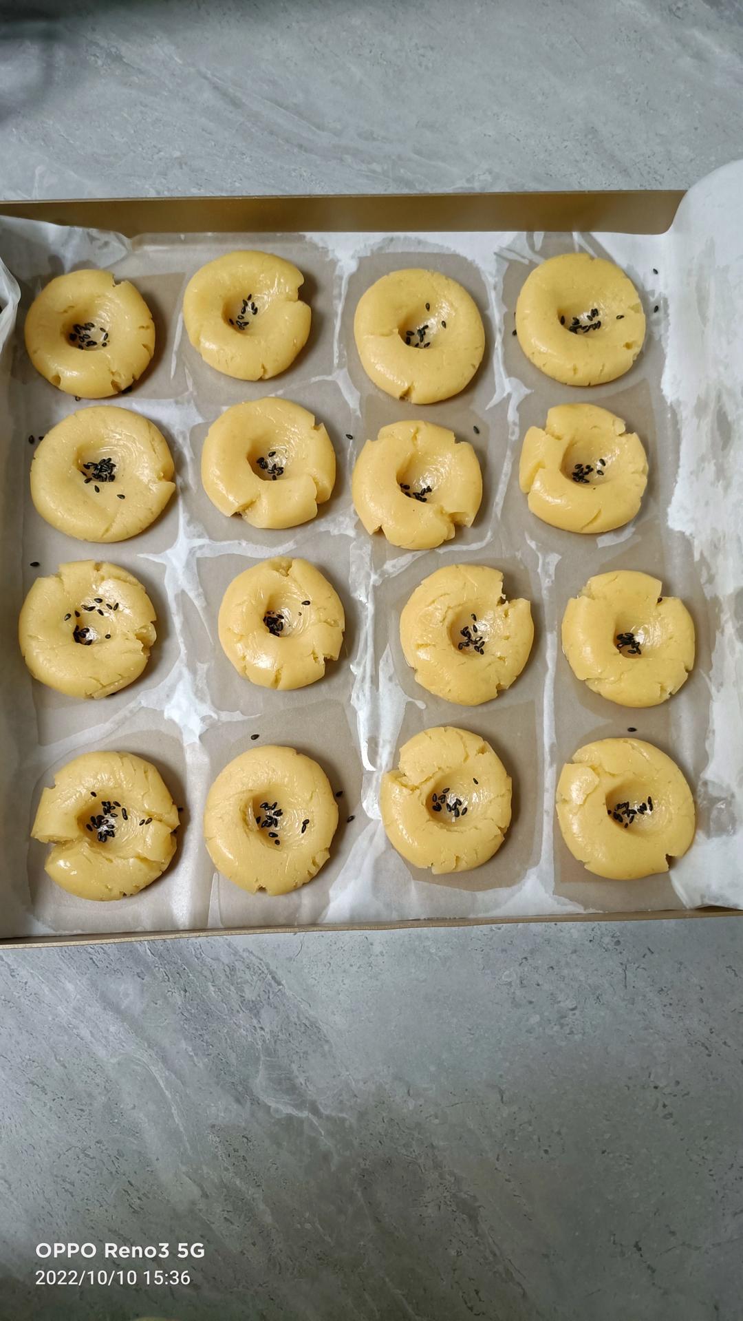 自制桃酥🌿酥到掉渣｜手残党也能一次成功