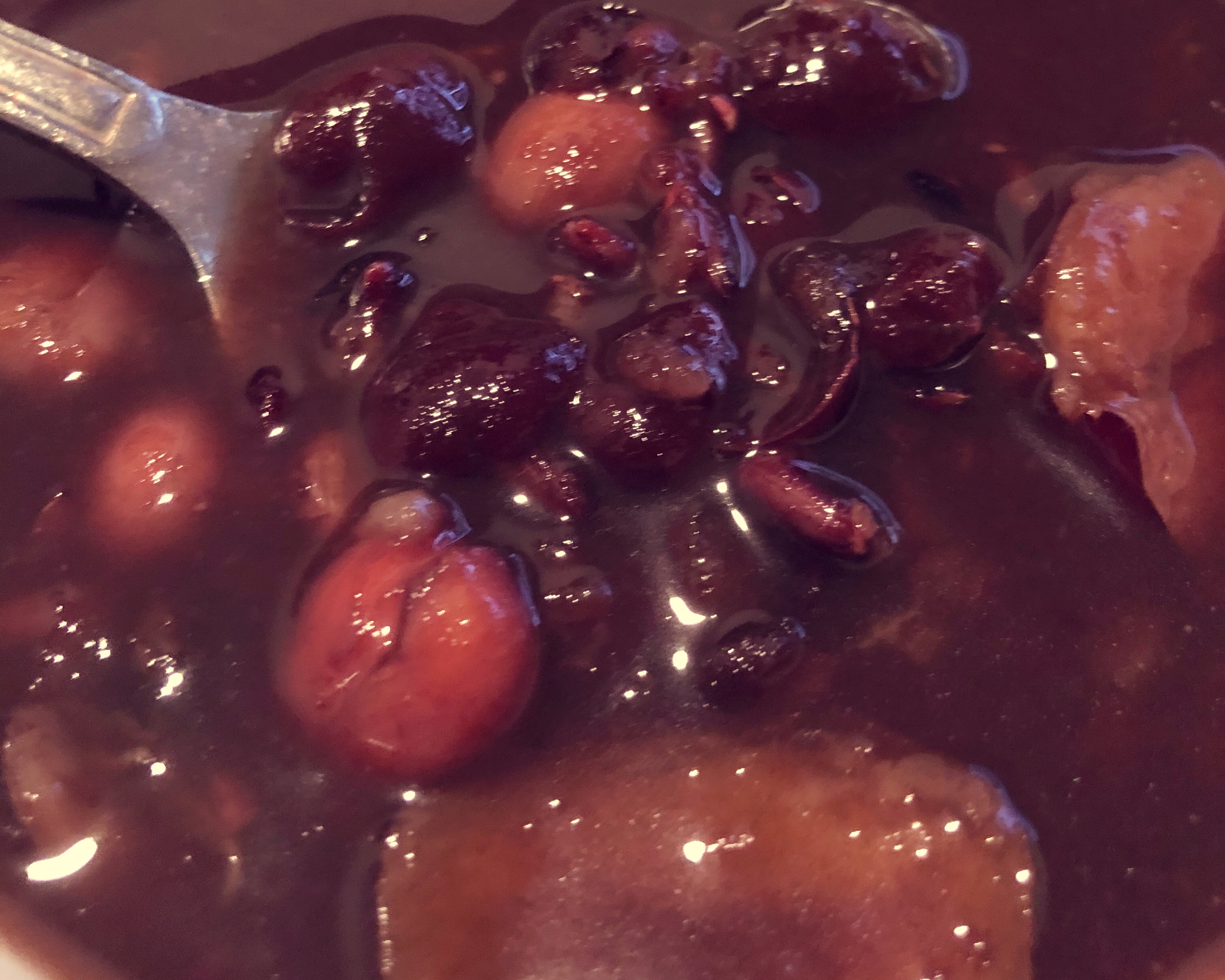 Instant Pot版的红豆紫米汤