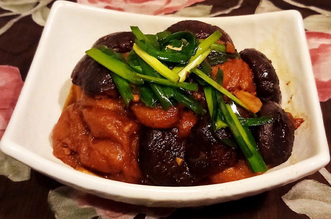 香菇烧面筋