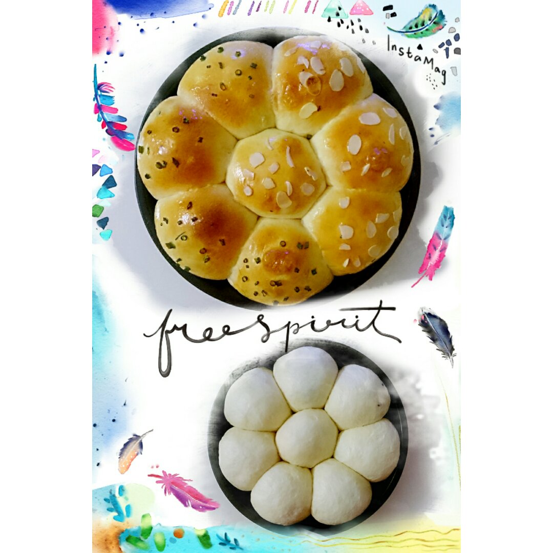 肉松手撕面包—超软会爆浆的面包哟