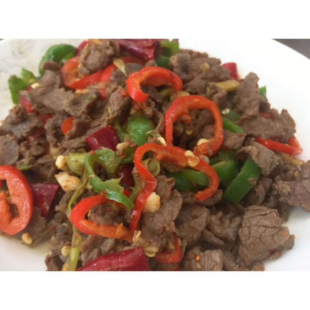 小炒牛肉