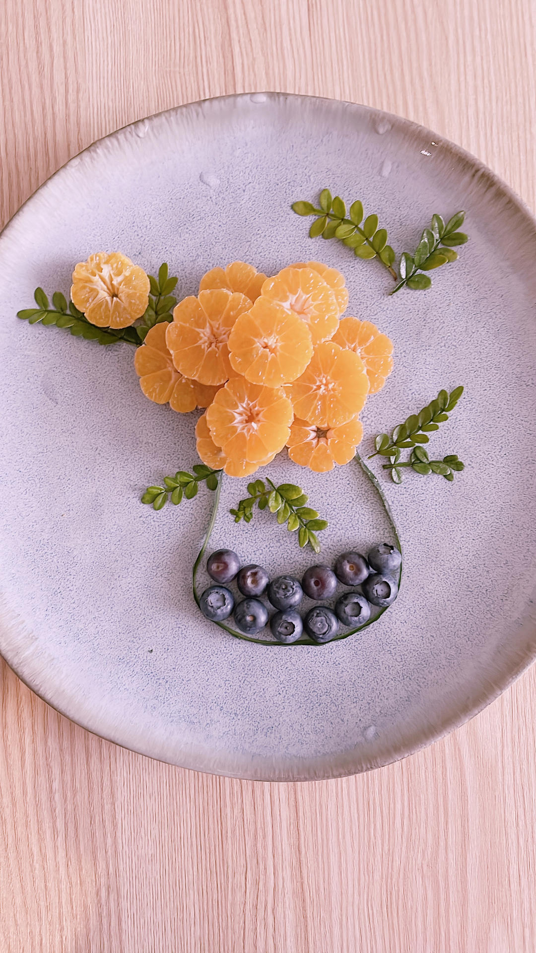 吉祥如意（橘子摆盘）