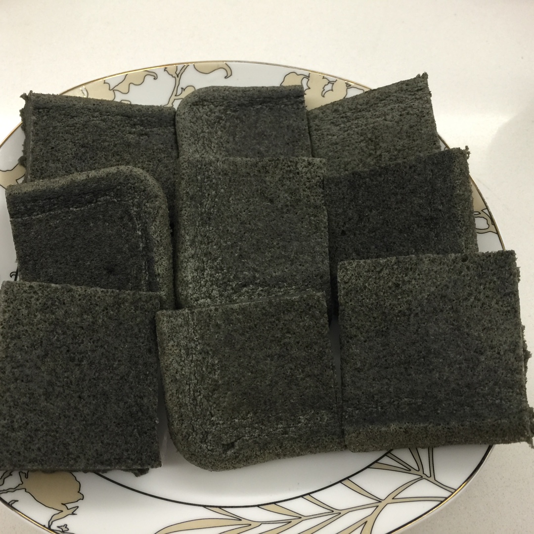 黑米糕紫米糕-超级健康软的糯米松糕