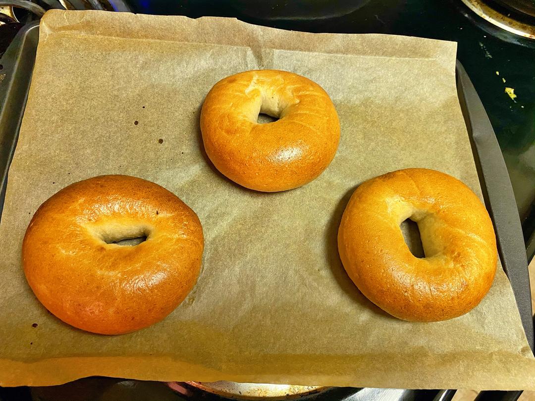 Cheese Bacon Bagel（自用）