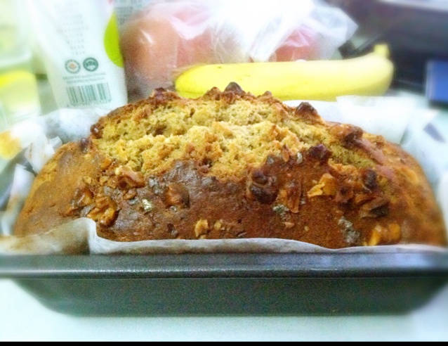 星巴克香蕉核桃蛋糕（Banana loaf）