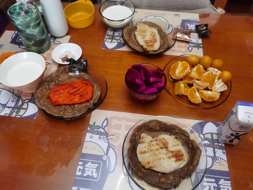 全麦煎饼