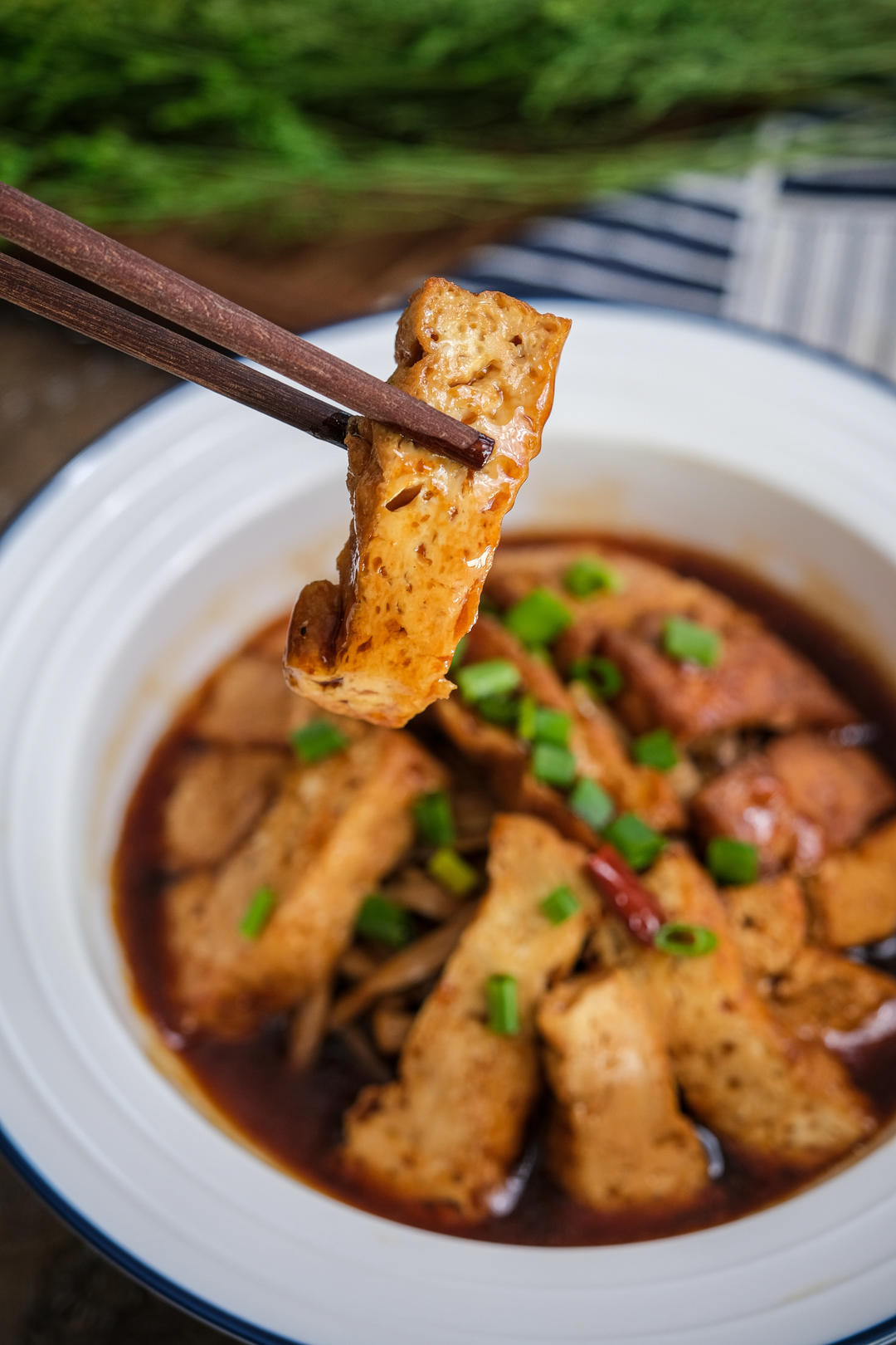 素菜也能做出肉味！一蒸一扣，软嫩鲜香满口爆汁~的做法