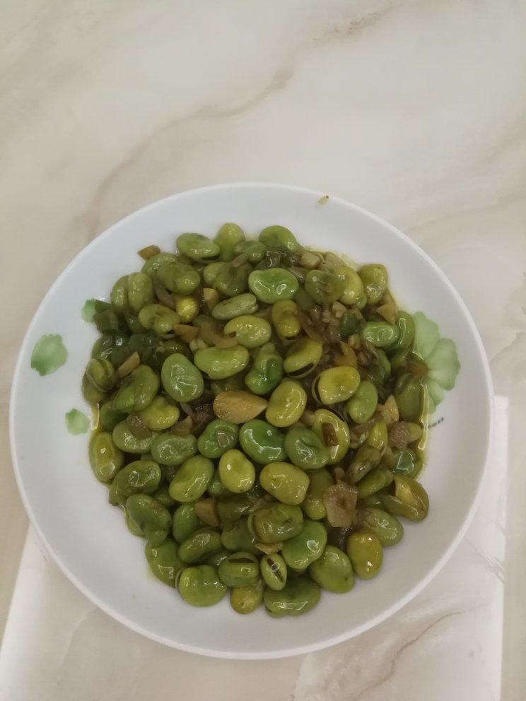 蒜香蚕豆