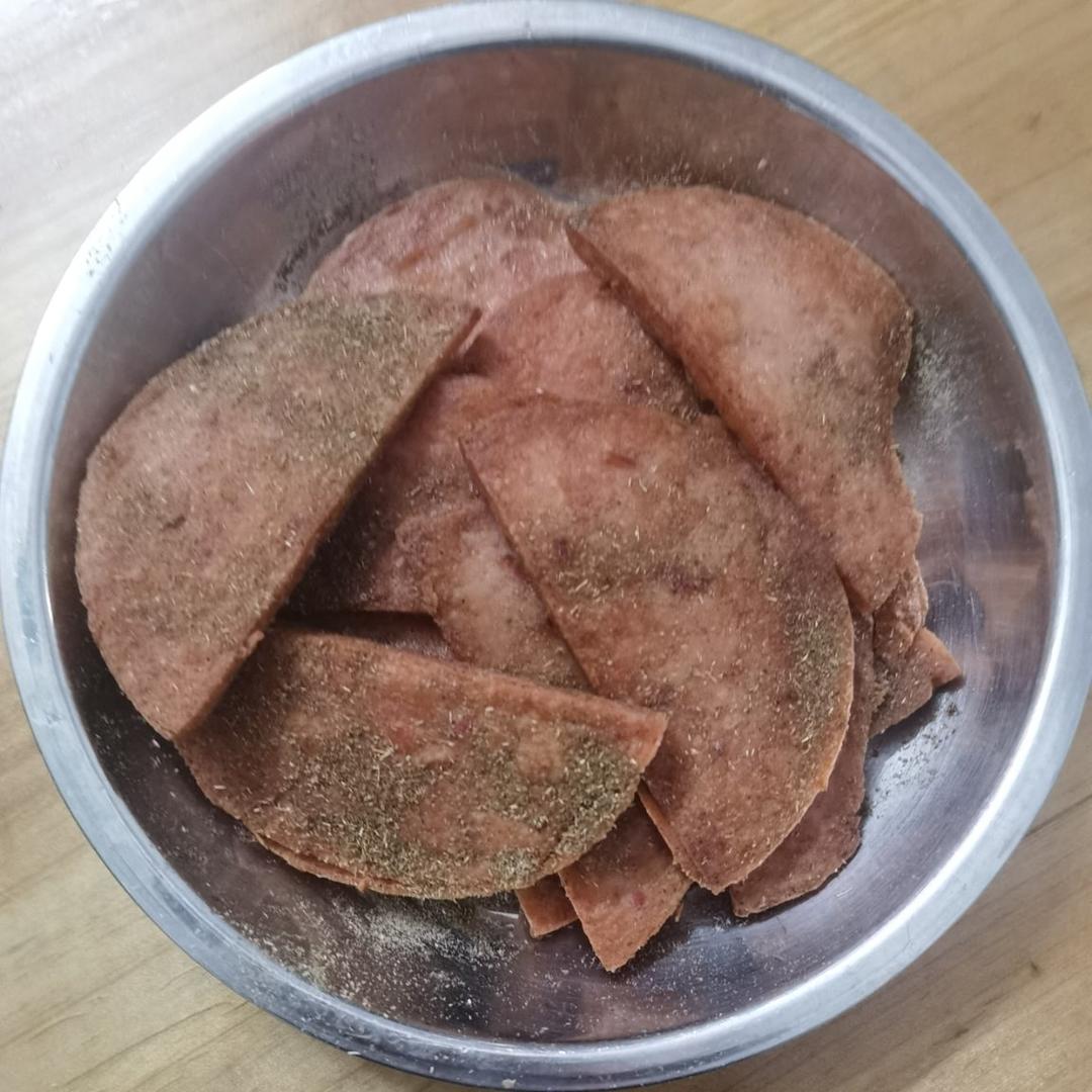 比烤肉还好吃的香辣孜然火腿片❗️大人小孩都爱吃