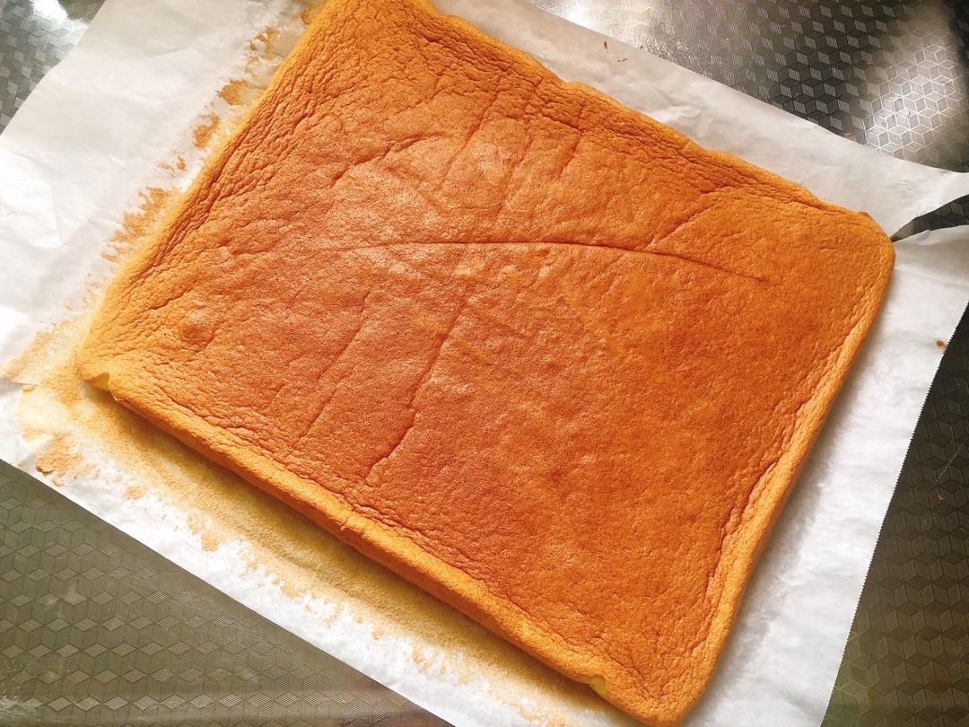 经典分蛋海绵蛋糕卷—津田卷