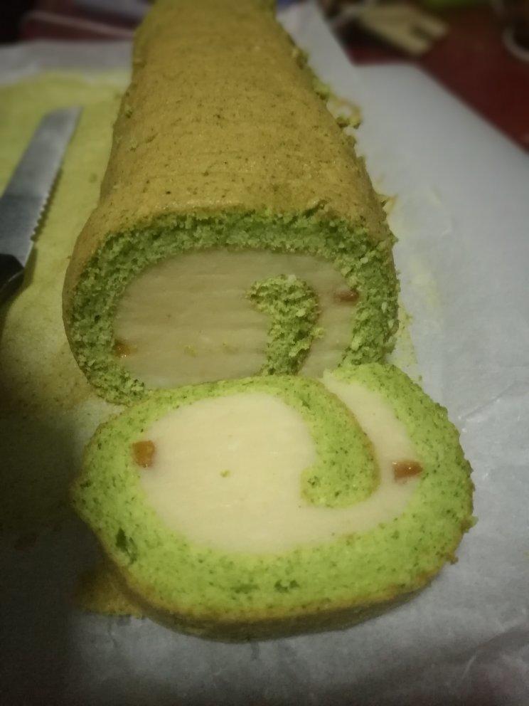 菠菜山药蛋糕卷  宝宝辅食食谱