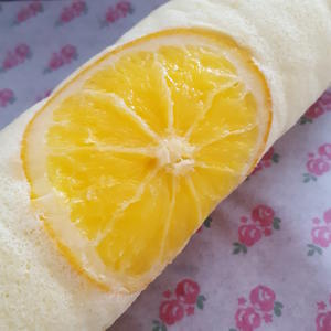 香橙蛋糕卷的做法 步骤10