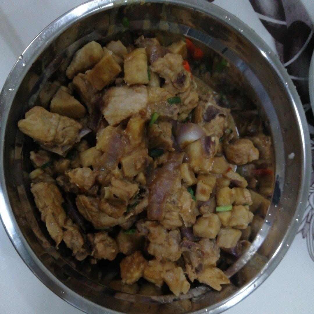 香芋蒸排骨