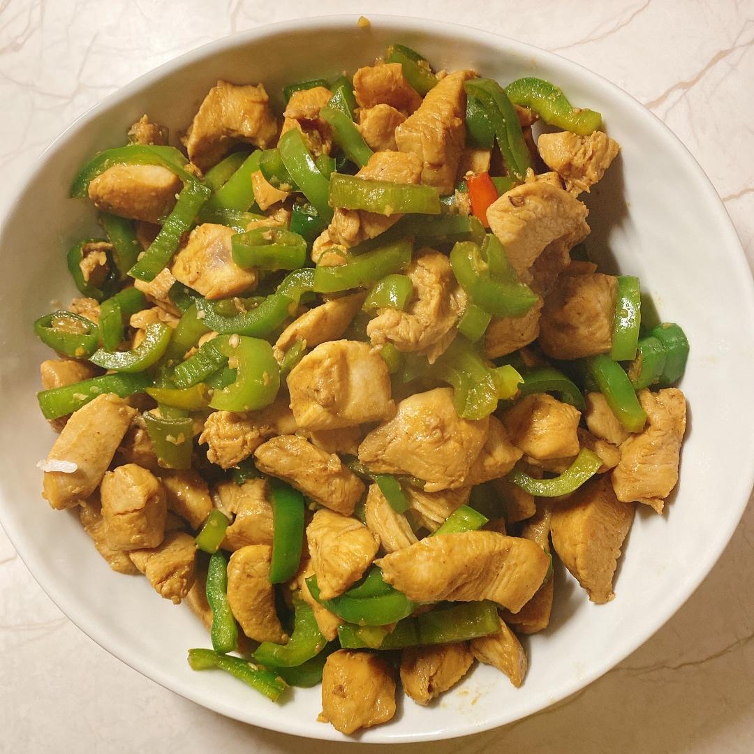 鸡肉菜谱1⃣️-辣炒鸡丁（米饭杀手）