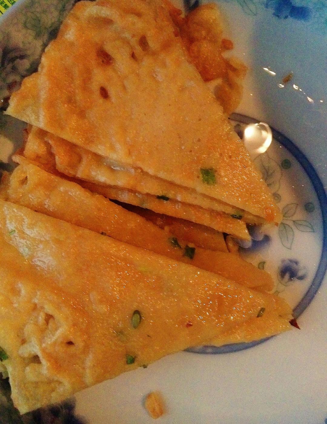 葱花蛋饼的做法