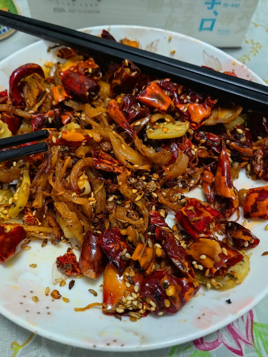 麻辣鸡丝（鸡胸肉版）