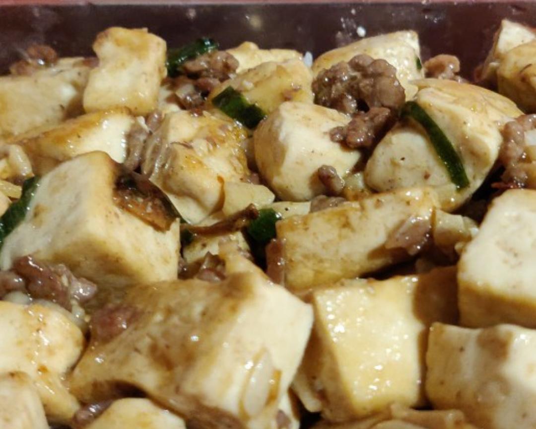 肉沫溜豆腐