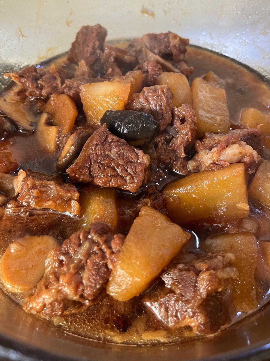 红烧牛肋条