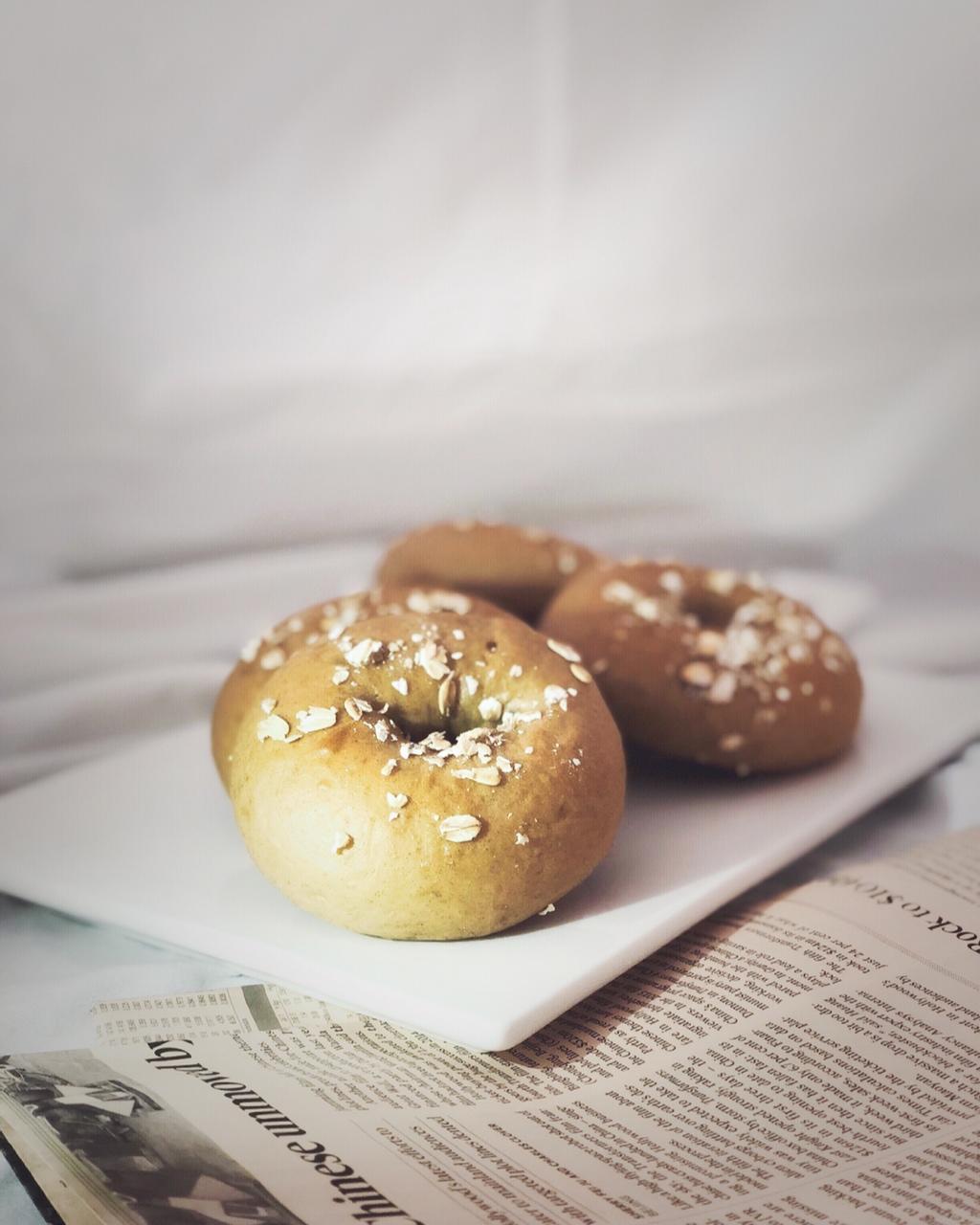 手机用户5082_b4ti做的无油黑麦迷你贝果