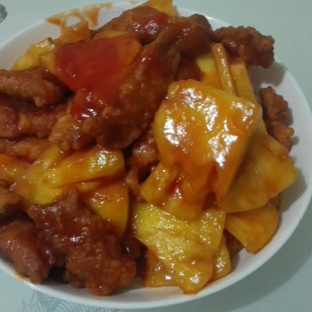 菠萝咕咾肉