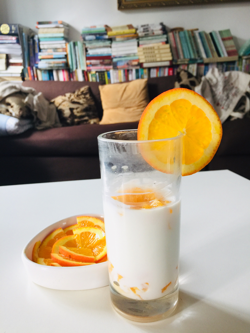 创意水果酸奶