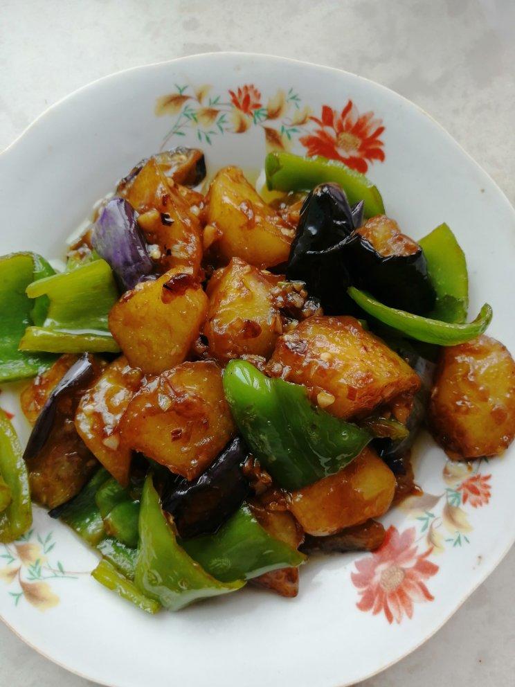极简少油地三鲜
