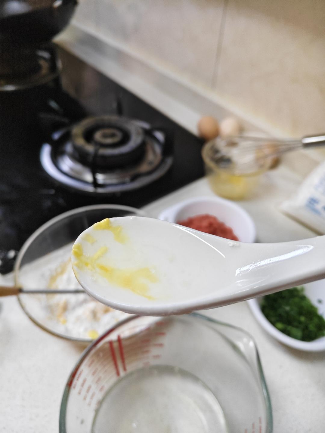 軟軟咸香雞蛋餅（超詳細）的做法 步驟5