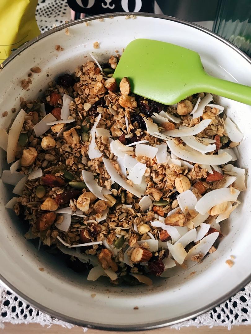 什锦granola烤燕麦片丨健康·零食