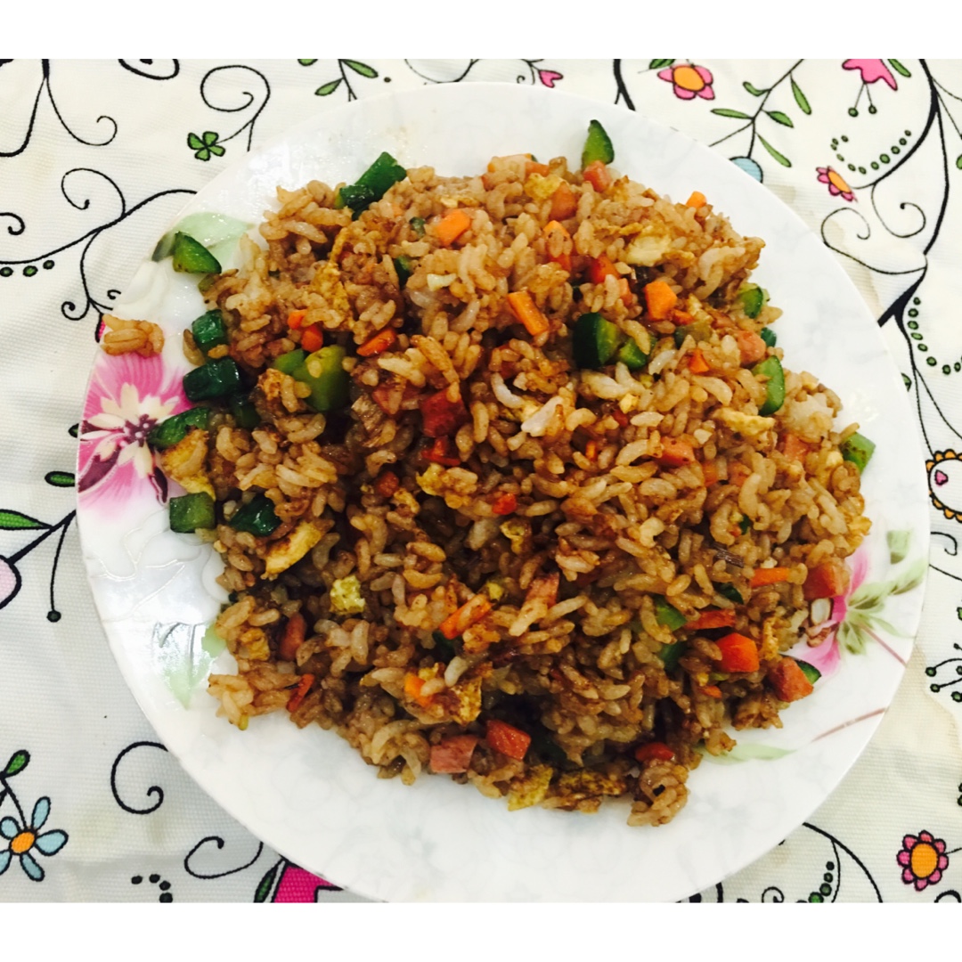 酱油炒饭(超级简单)