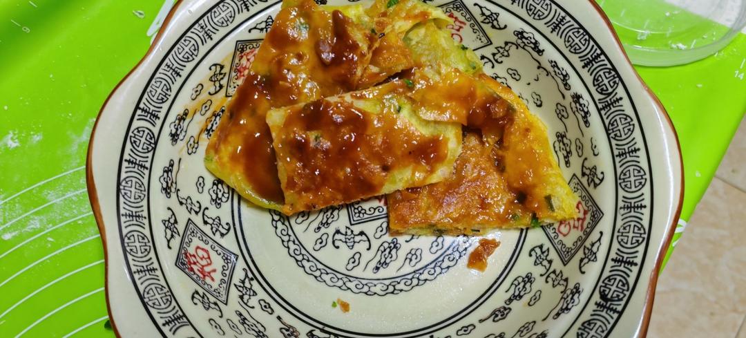 葱香浓郁的酱香饼