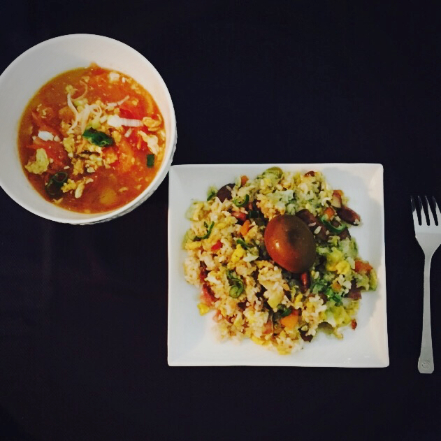 粒粒炒饭（米饭不粘粒粒分明的方法）