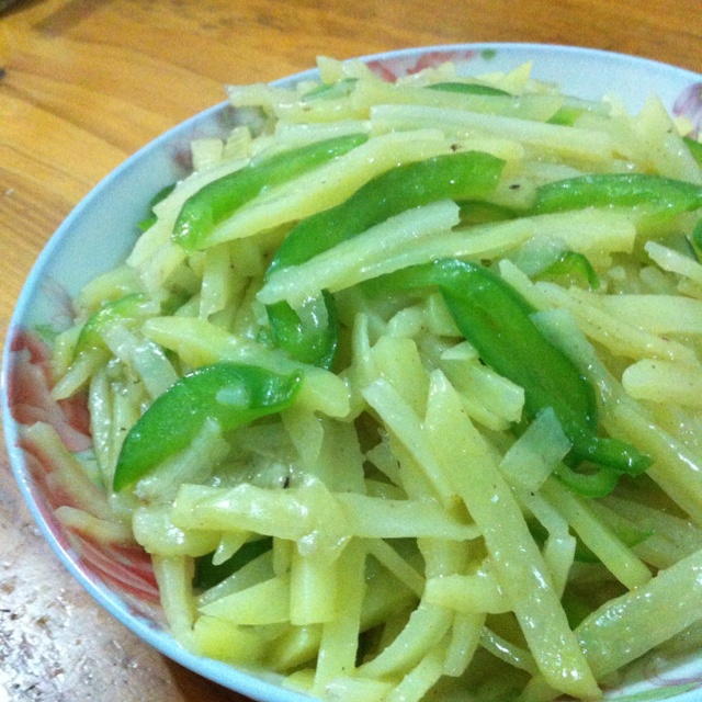 青椒土豆丝