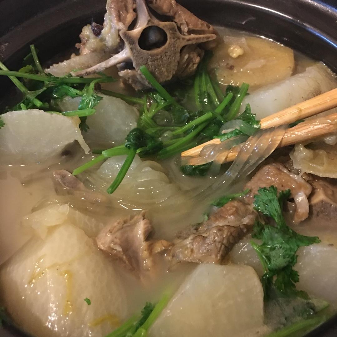 清炖羊蝎子