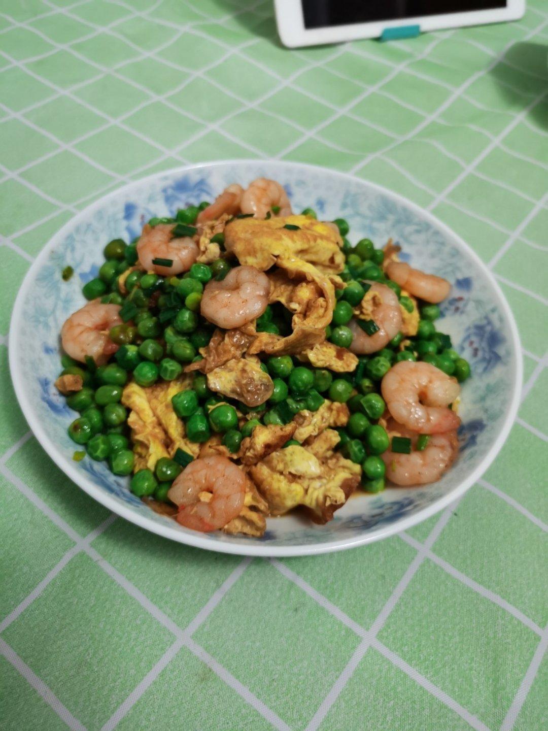 青豆虾仁