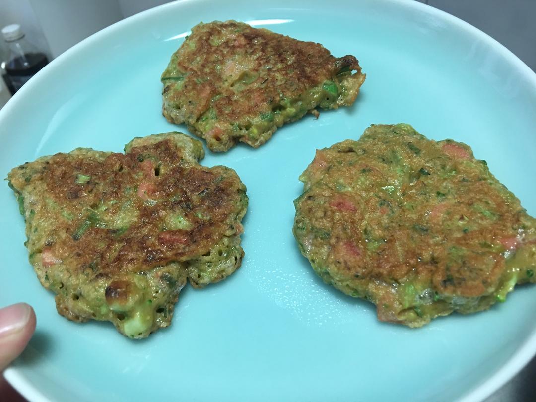 🥦西兰花杂蔬饼