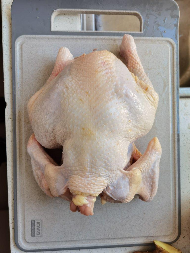 【电饭煲盐焗鸡】