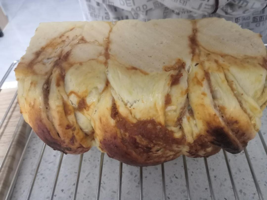 肉松香葱吐司（四种整形手法）