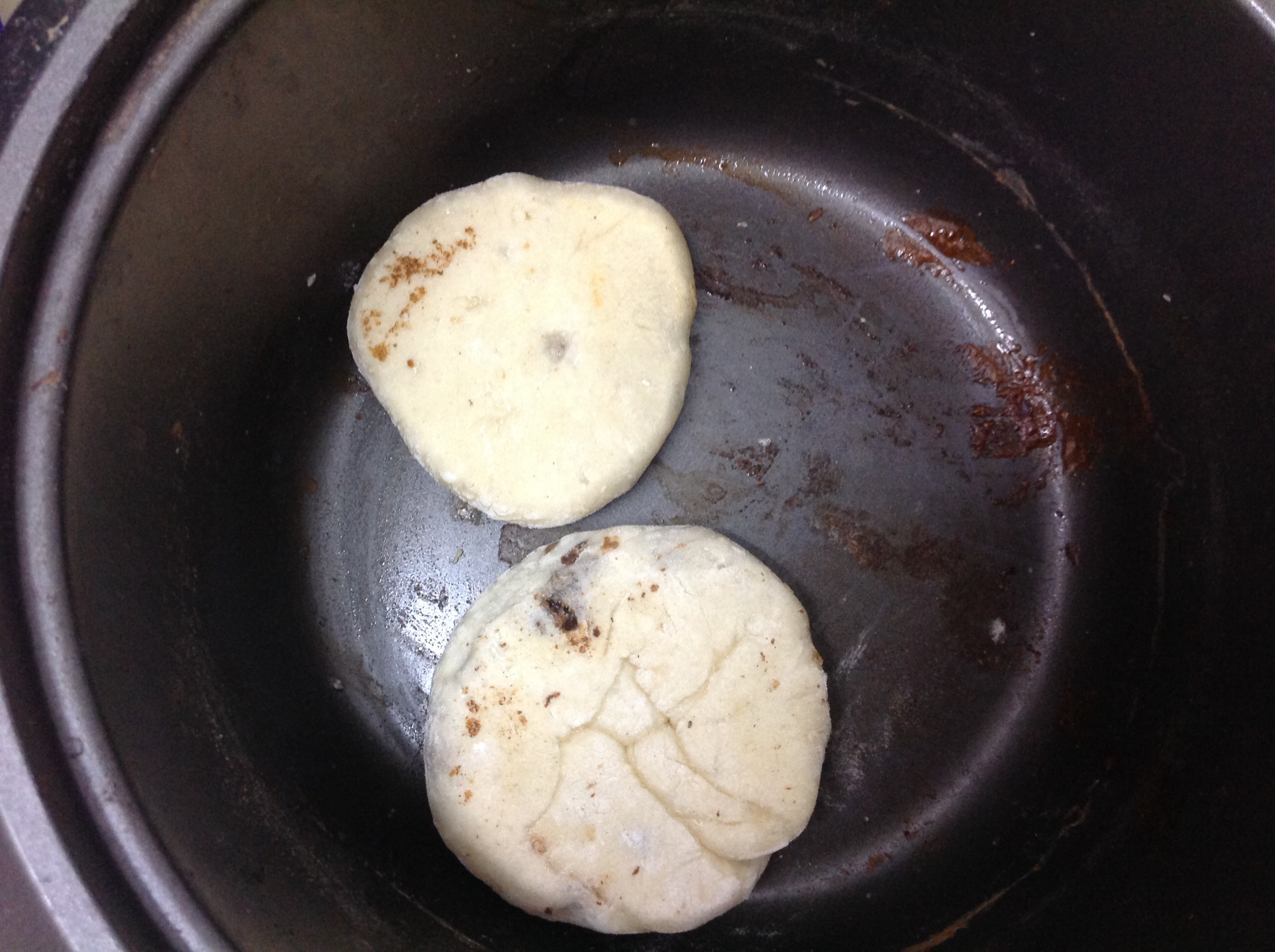 电饭锅版红豆煎饼