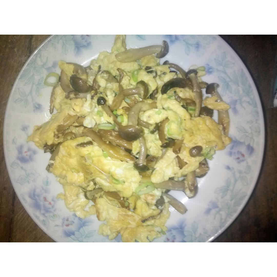 蟹味菇滑蛋