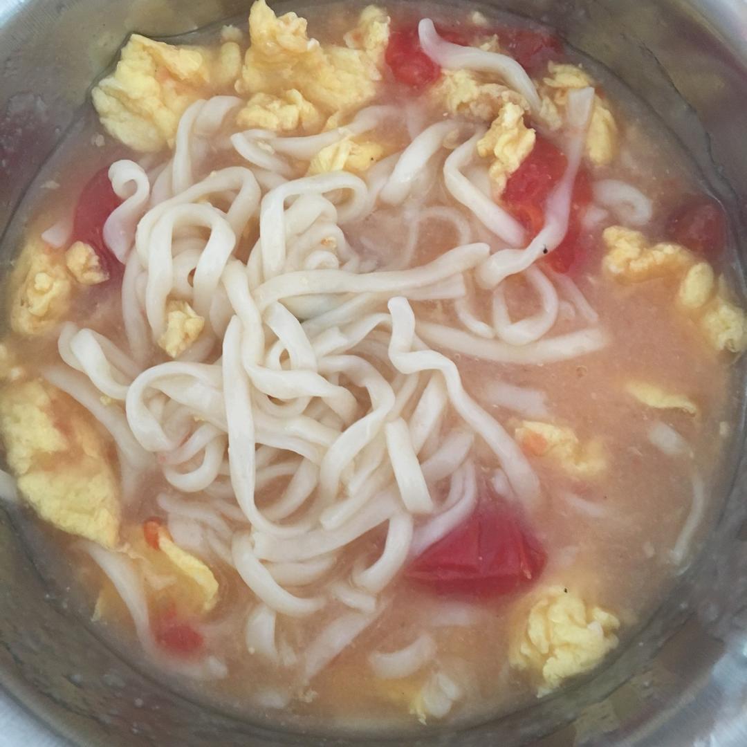 西红柿鸡蛋面