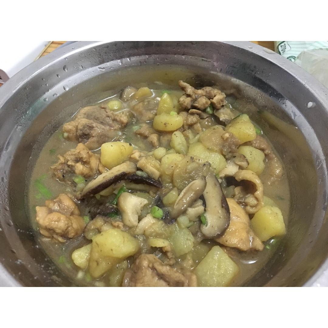 黄焖鸡米饭