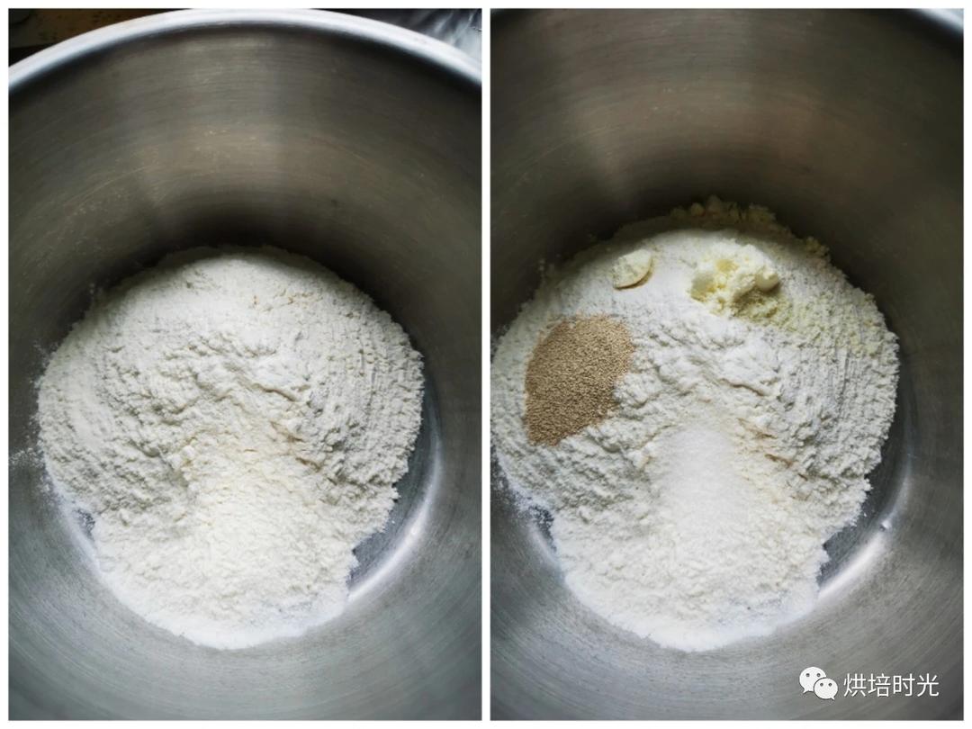 纯奶手撕吐司的做法 步骤1