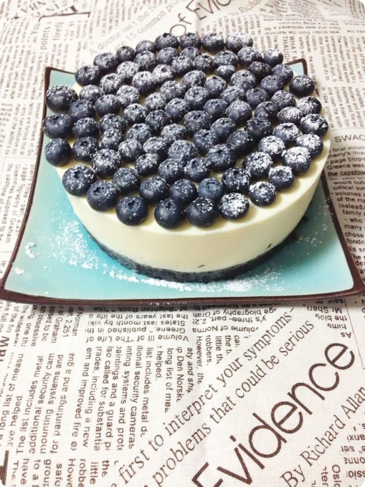 蓝莓冻酸奶芝士蛋糕