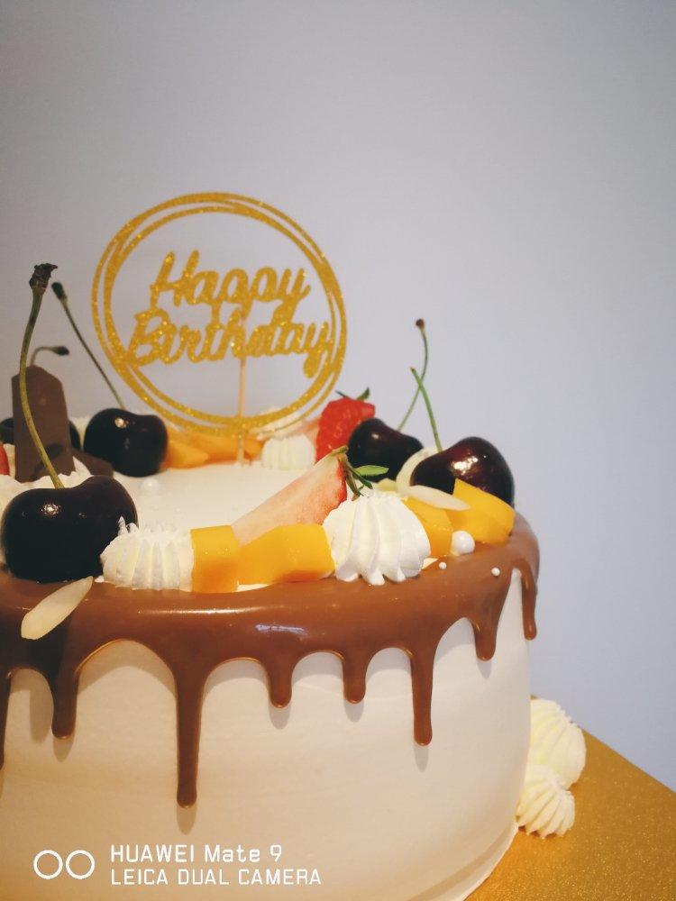 蛋糕淋面之一：甘那许淋面（详细解答淋面太稠的问题）