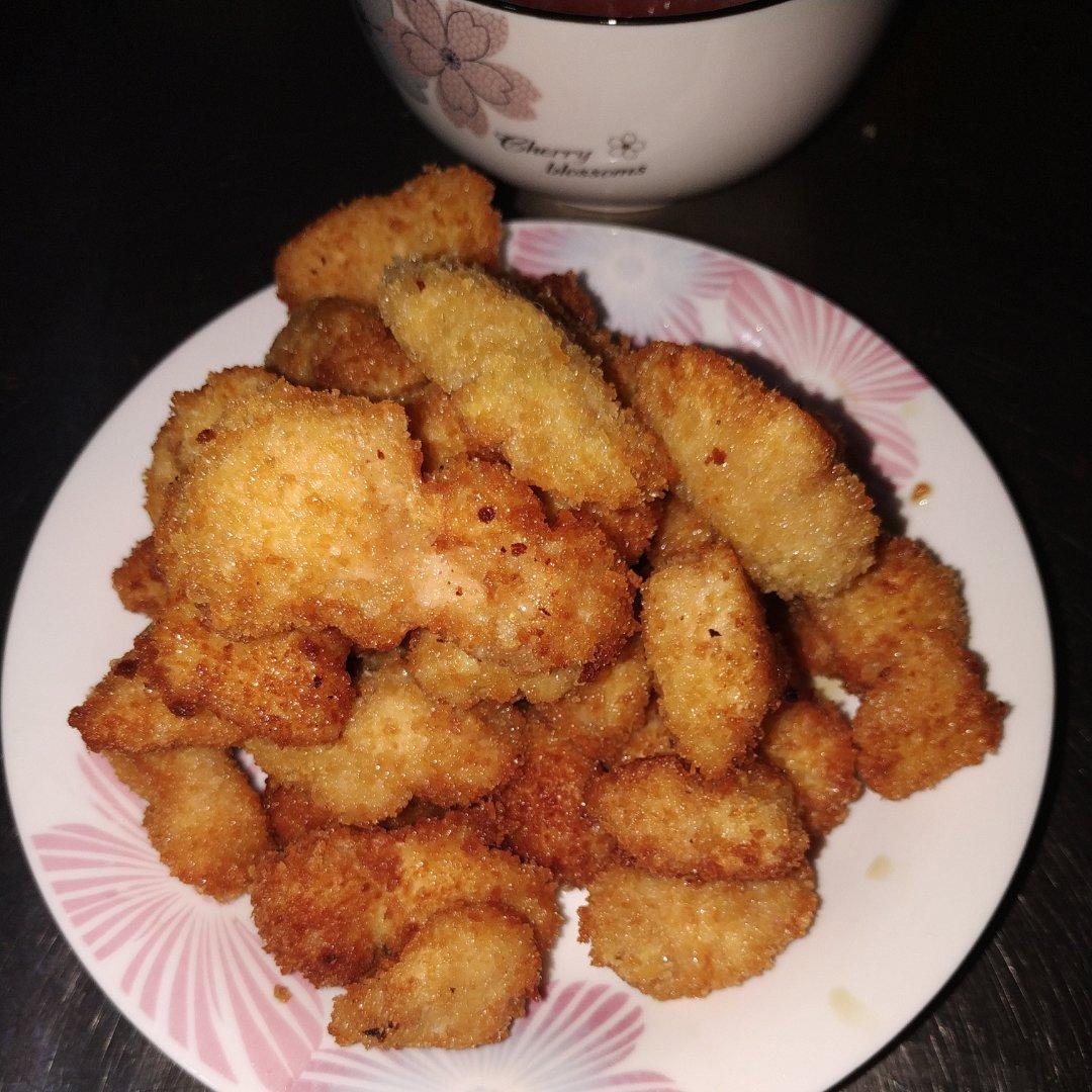 自制酥脆鸡米花