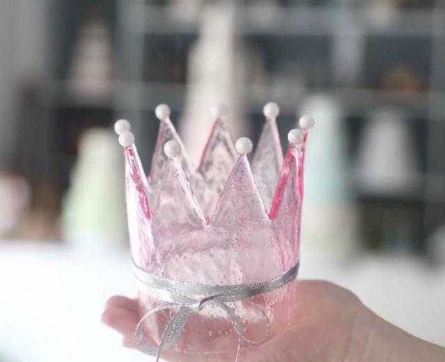 艾素糖装饰—艾素糖皇冠制作的做法