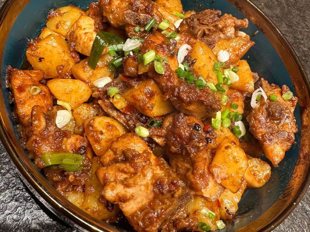 土豆烧排骨