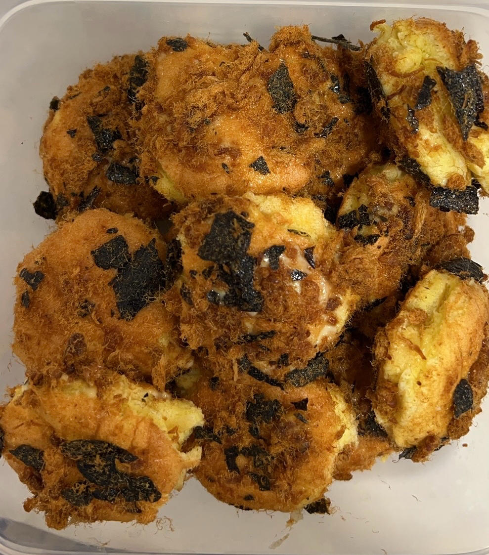 朋友都说比鲍师傅好吃的海苔肉松小贝