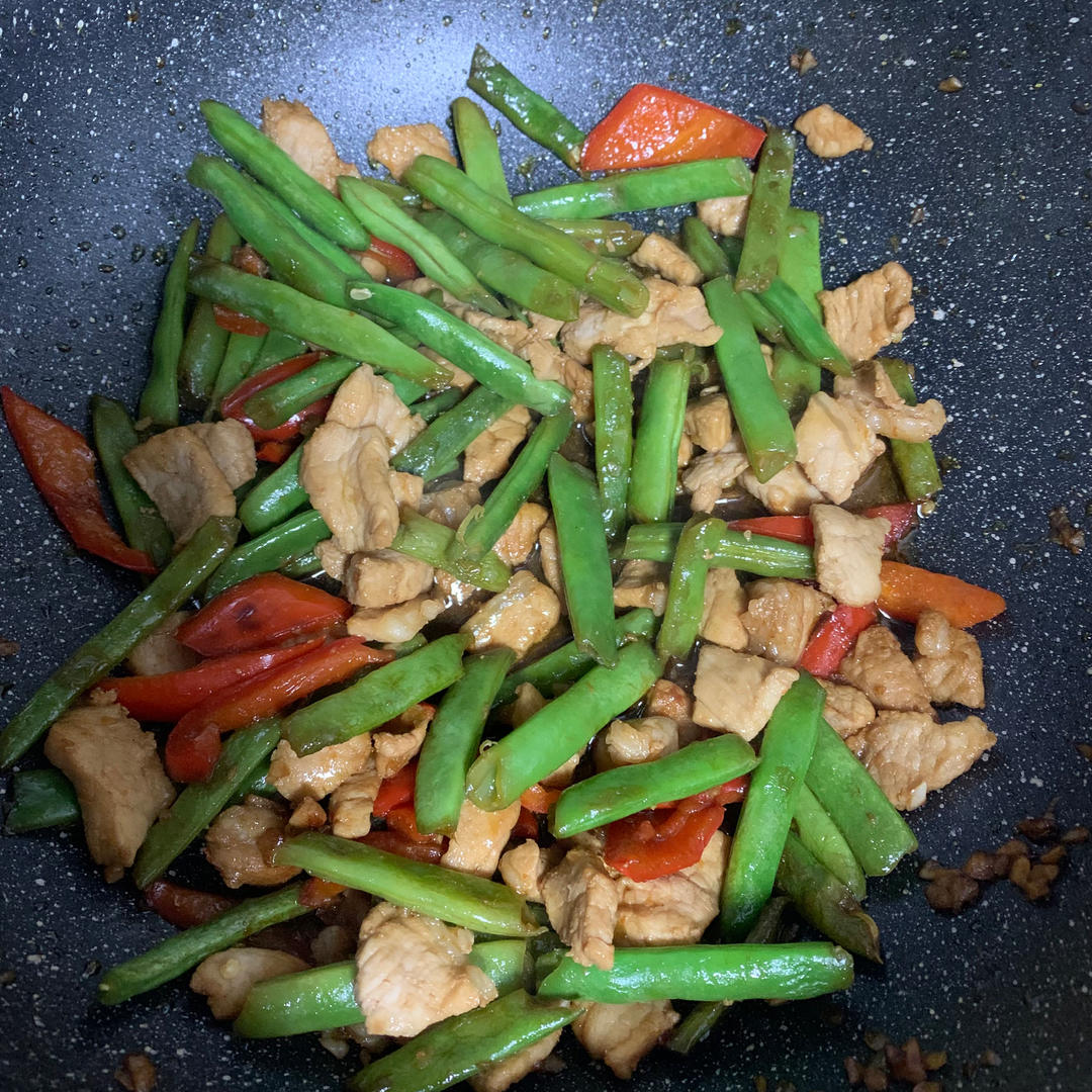 四季豆炒肉